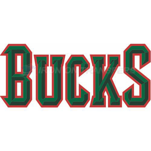 Milwaukee Bucks Iron-on Stickers (Heat Transfers)NO.1075